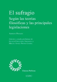 el sufragio-adolfo posada-9788425919923