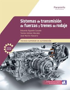 sistemas de transmisión de fuerzas y trenes de rodaje (3.ª edición 2026)-eduardo agueda casado-tomas gomez morales-9788428367523