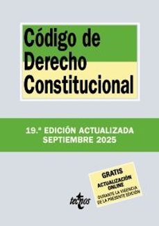 codigo de derecho constitucional (19ª ed.)-9788430993123