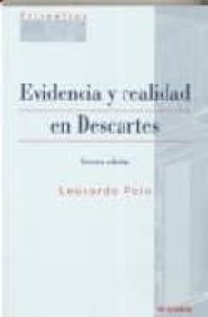 evidencia y realidad en descartes-9788431314323