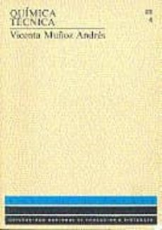 quimica tecnica (vol.iv)-9788436237023
