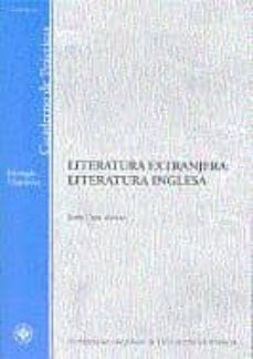 literatura extranjera: literatura inglesa-jesus cora alonso-9788436251623