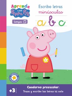 aprendo con peppa. escribo letras minusculas-9788448863623