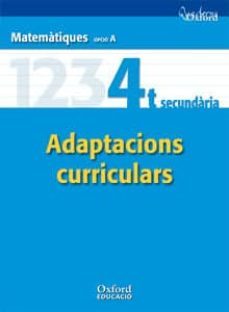 quadern oxford matematicas 4ºa eso adapta (valencia)-9788467369823