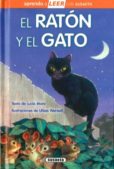 el ratón y el gato aprendo a leer 4-6 años mayusculas con alguna letra en cursiva-9788467759723