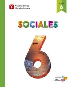ciencias sociales 6º educacion primaria aula activa ed 2016 aragon-9788468237923