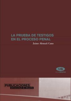 la prueba de testigos en el proceso penal-9788479086923