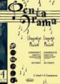 pentagrama llenguatge musical= lenguaje musical nº 4 grau-grado e lemental (solucionari)-9788480206723