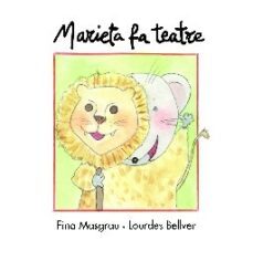 marieta fa teatre (lletra lligada) (grapa)-9788481317923