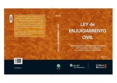 ley de enjuiciamiento civil. texto adaptado al real decreto-ley 5 /2012, de 5 de marzo, de mediacion en asuntos civiles y mercantiles-9788490200223