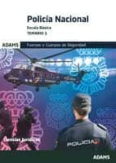 policia nacional: escala basica: temario 1-9788490256923