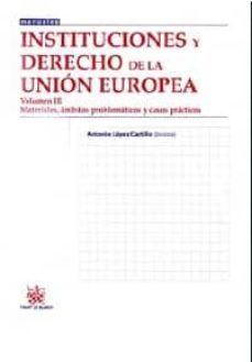 instituciones y derecho de la union europea volumen iii-9788491191223