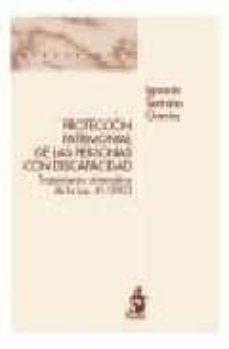 proteccion patrimonial: tratamiento sistematico de la ley 41/2003-9788496717923