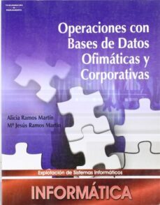 operaciones con bases de datos ofimaticas y corporativas-9788497325523