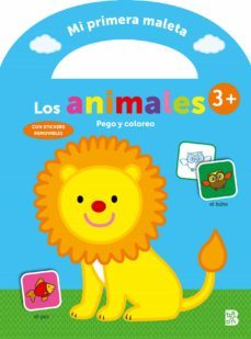 mi primera maleta - pego y coloreo - los animales-9789403228723