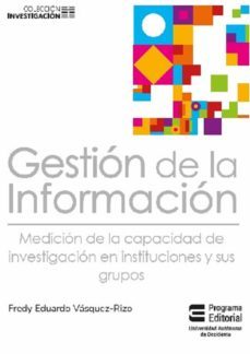 gestion de la informacion (ebook)-fredy eduardo vasquez rizo-9789586190923