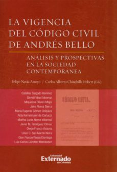 la vigencia del codigo civil de andres bello (ebook)-9789587903423