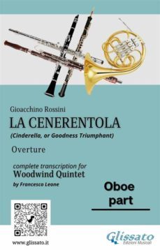 oboe part of "la cenerentola" for woodwind quintet (ebook)-9791220859523
