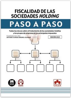 fiscalidad de las sociedades holding. paso a paso-departamento de documentacion iberley-9791370111823