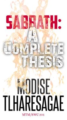 sabbath: a complete thesis (ebook)-modise tlharesagae-9798232383923