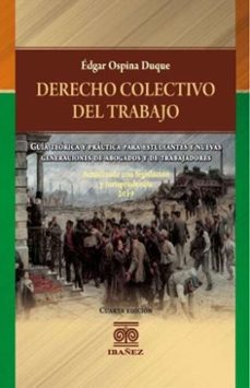 derecho colectivo del trabajo (ebook)-edgar ospina duque-4099995591033
