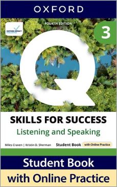 q skills for success (4th edition). listening & speaking 3. student s book pack-kristin d. sherman-miles craven-9780194156233