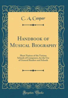 handbook of musical biography-9780267990733