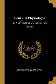 cours de physiologie-9780270584233