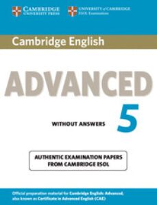 advanced 5: students book without answers-9781107603233