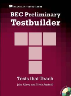 bec preliminary testbuilder with key (includes audio cd)-9781405018333
