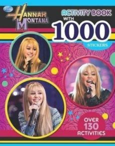 hannah montana activity book with 1000 stickers-9781407545233