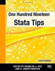 one hundred nineteen stata tips (3rd ed.)-nicholas j. cox-9781597181433