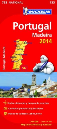 mapa national portugal 2014 (ref. 11733)-9782067191433
