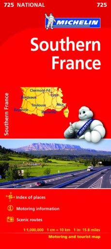 southern france 2019 (mapa national michelin) (ingles)-9782067228733