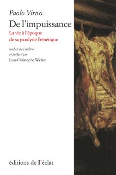 de l'impuissance (ebook)-paolo virno-9782841625833