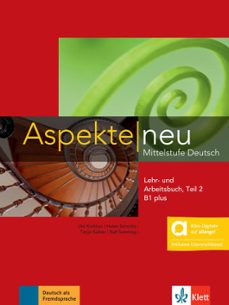 aspekte neu b1+.2 - lehrbuch und arbeitsbuch edición híbrida allango-9783126050333