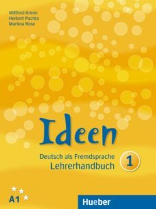 ideen 01. lehrerhandbuch: deutsch als fremdsprache-9783190218233