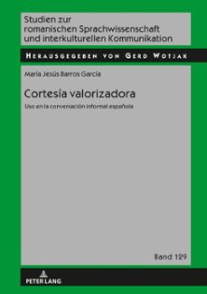 cortesia valorizadora (ebook)-maría jesús barros garcía-9783631773833