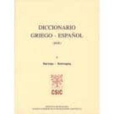 diccionario griego-español (vol. v)-9788400076733