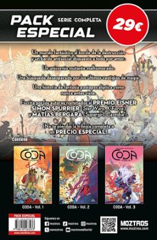 coda pack especial-matias bergara-simon spurrier-9788410463233
