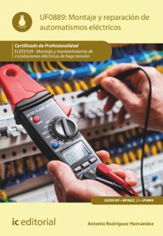 montaje y reparacion de automatismos electricos. elee0109 (ebook)-9788411037433