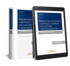 prevencion de riesgos laborales y empresa: obligaciones y respons abilidades-9788413080833