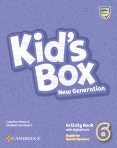 kid s box new generation level 6 activity book with home booklet and digital pack english for spanish speakers-9788413225333