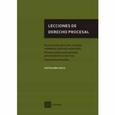 lecciones de derecho procesal-9788413690933