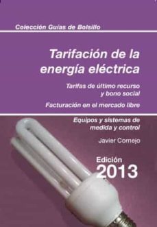 tarifacion de la energia electrica-javier cornejo-9788415179733