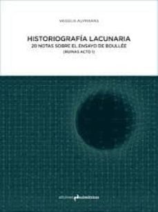 historiografia lacunaria-vassilis alymaras-9788417905033