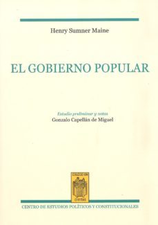 el gobierno popular-henry sumner maine-9788425917233