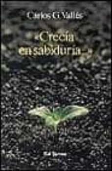 crecia en sabiduria...-9788429311433