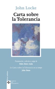 carta sobre la tolerancia (6ª ed.)-9788430947133