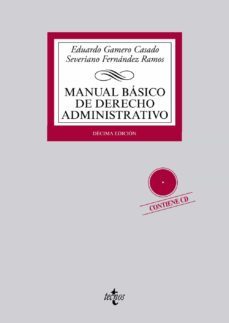 manual basico de derecho administrativo (10ª ed)-eduardo gamero casado-9788430959433